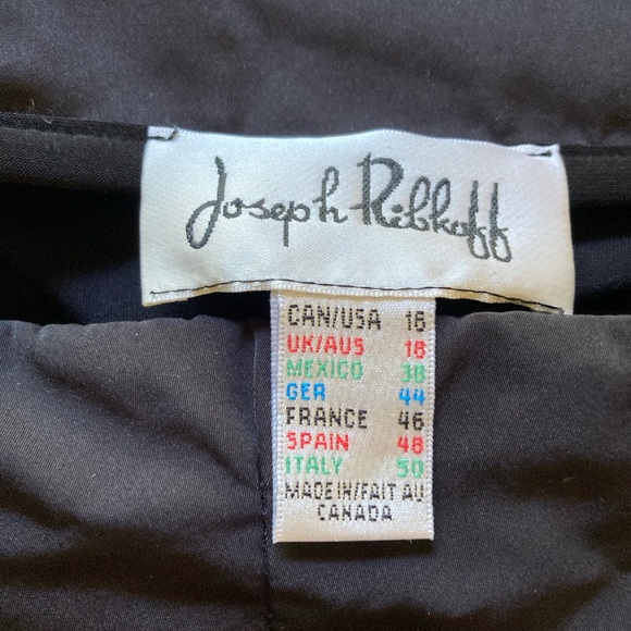 Joseph Ribkoff Off Shoulder Cocktail Dress Sz:16 - Picture 5 of 5